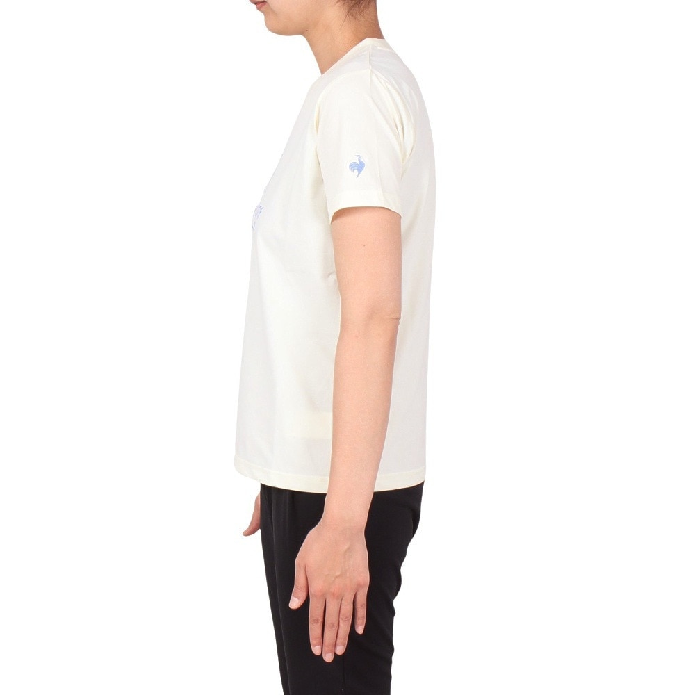 ルコックスポルティフ（lecoqsportif）（レディース）ヘランカサンスクリーン 半袖Tシャツ QMWXJA01 EWH