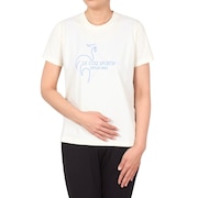 (レディース)ヘランカサンスクリーン 半袖Tシャツ QMWXJA01 EWH