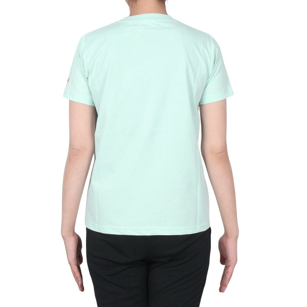 ルコックスポルティフ（lecoqsportif）（レディース）ヘランカサンスクリーン 半袖Tシャツ QMWXJA01 GR