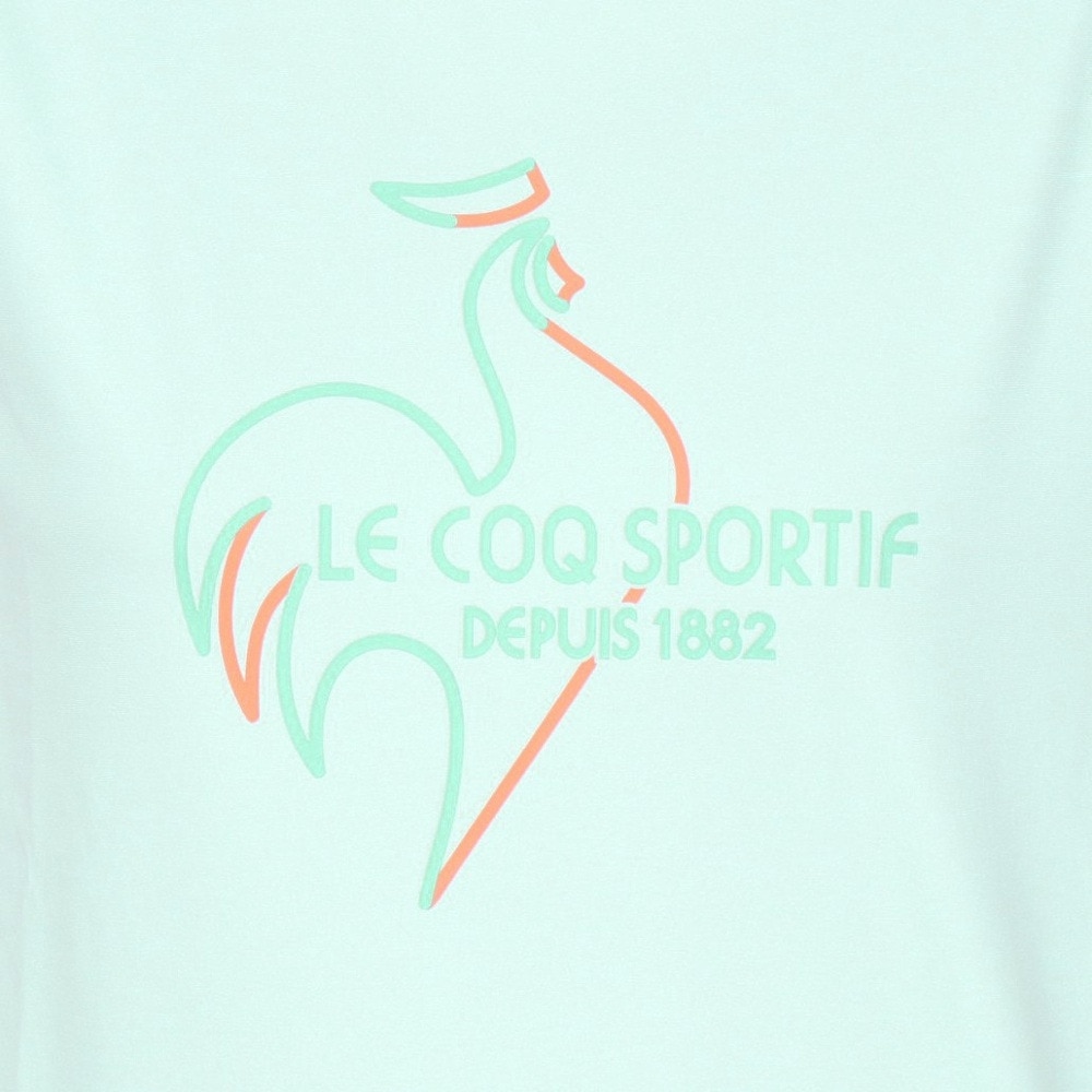 ルコックスポルティフ（lecoqsportif）（レディース）ヘランカサンスクリーン 半袖Tシャツ QMWXJA01 GR