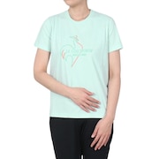 (レディース)ヘランカサンスクリーン 半袖Tシャツ QMWXJA01 GR
