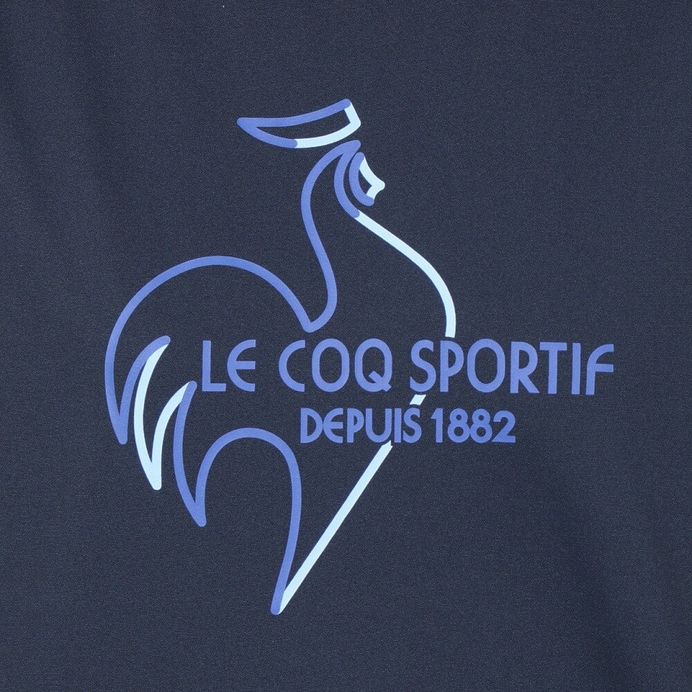ルコックスポルティフ（lecoqsportif）（レディース）ヘランカサンスクリーン 半袖Tシャツ QMWXJA01 NV