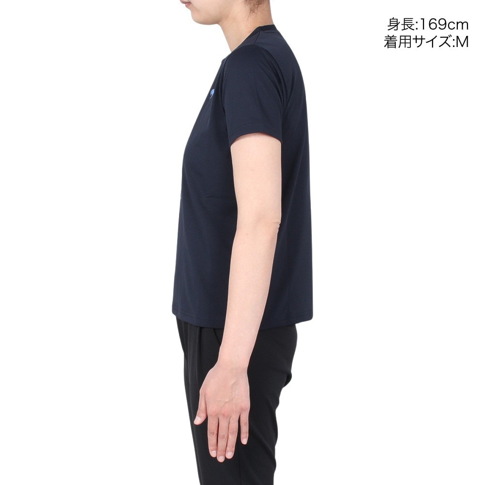 ルコックスポルティフ（lecoqsportif）（レディース）サンスクリーン 半袖Tシャツ QMWXJA05 NV