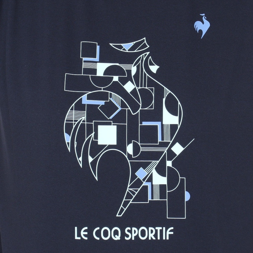 ルコックスポルティフ（lecoqsportif）（レディース）サンスクリーン 半袖Tシャツ QMWXJA05 NV