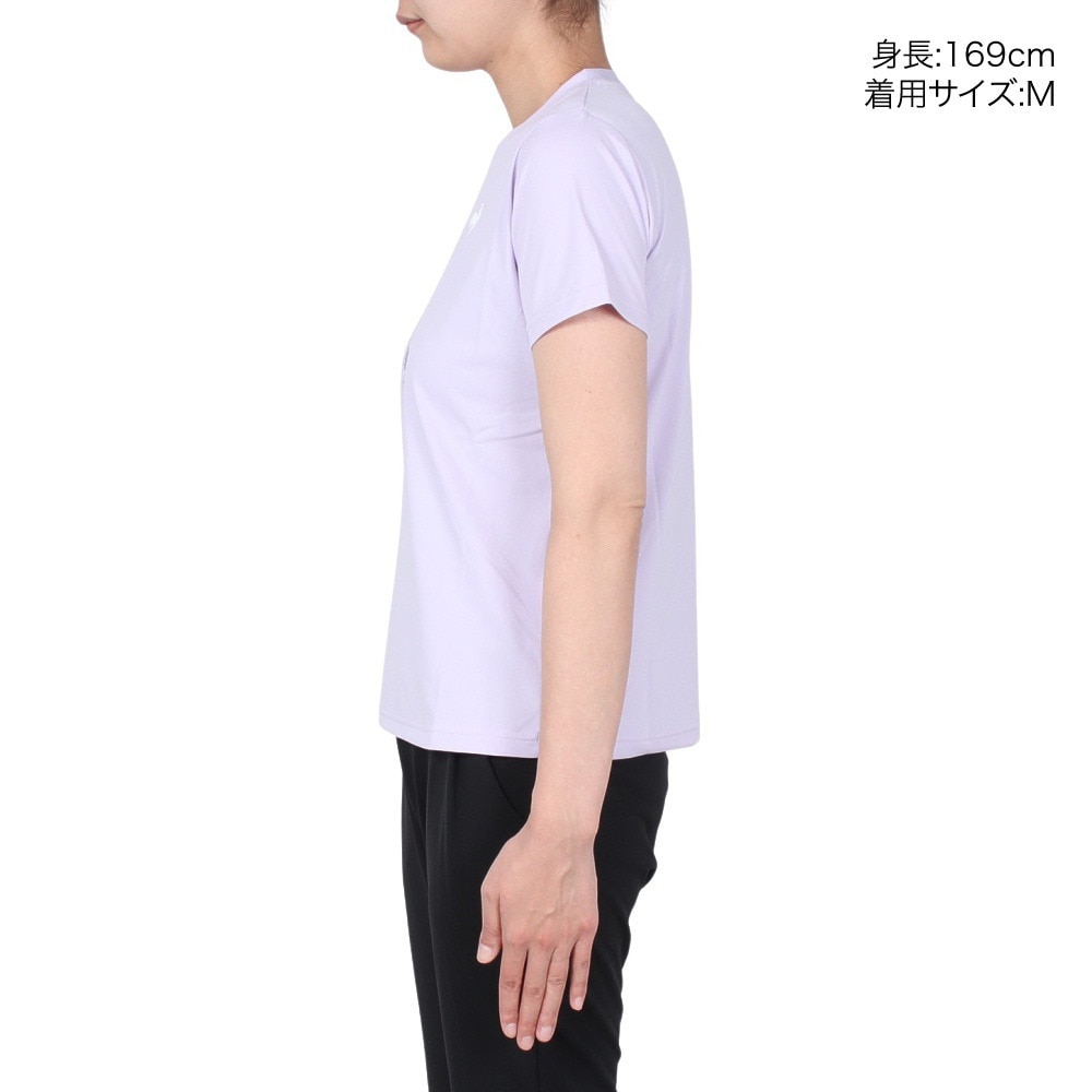 ルコックスポルティフ（lecoqsportif）（レディース）サンスクリーン 半袖Tシャツ QMWXJA05 PP