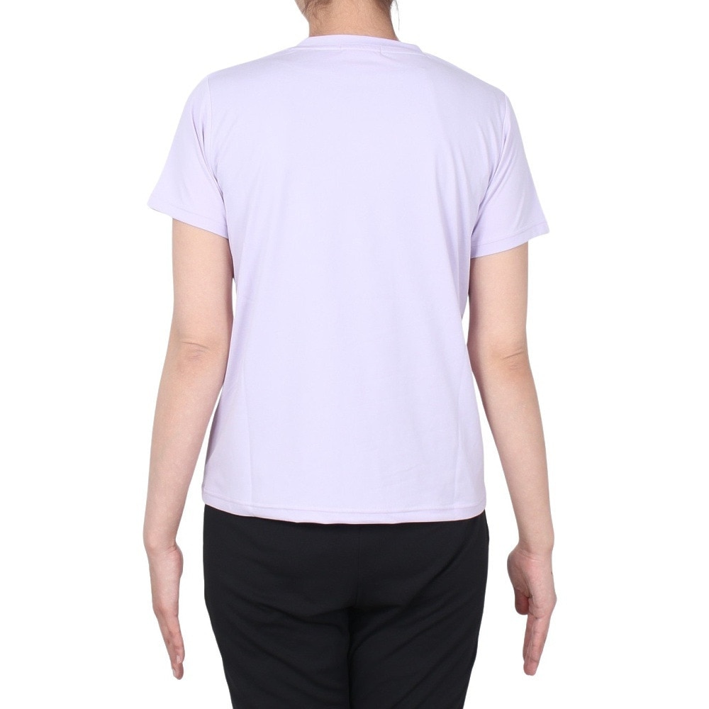 ルコックスポルティフ（lecoqsportif）（レディース）サンスクリーン 半袖Tシャツ QMWXJA05 PP