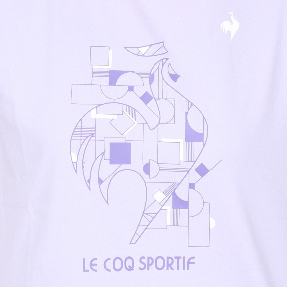 ルコックスポルティフ（lecoqsportif）（レディース）サンスクリーン 半袖Tシャツ QMWXJA05 PP