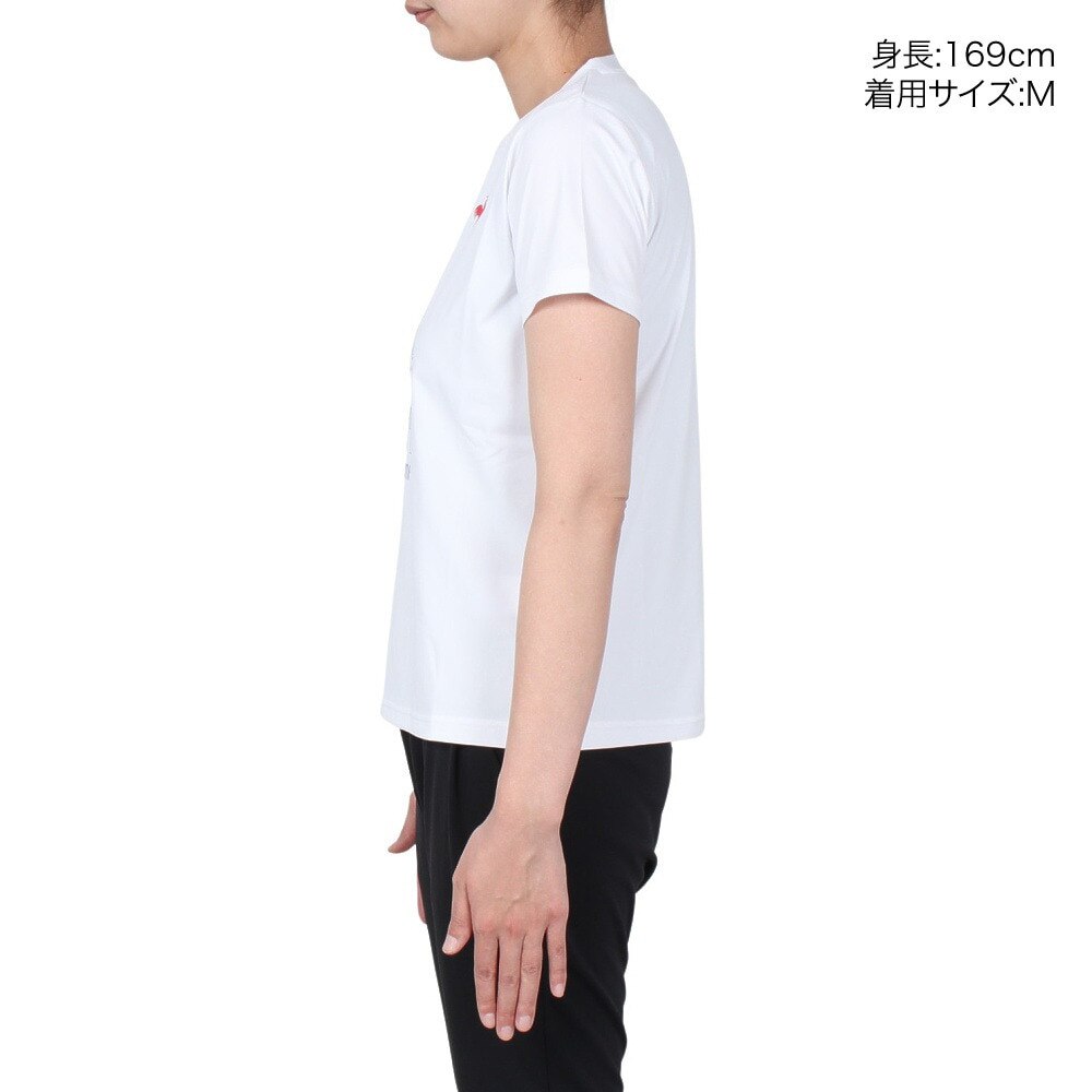ルコックスポルティフ（lecoqsportif）（レディース）サンスクリーン 半袖Tシャツ QMWXJA05 WH