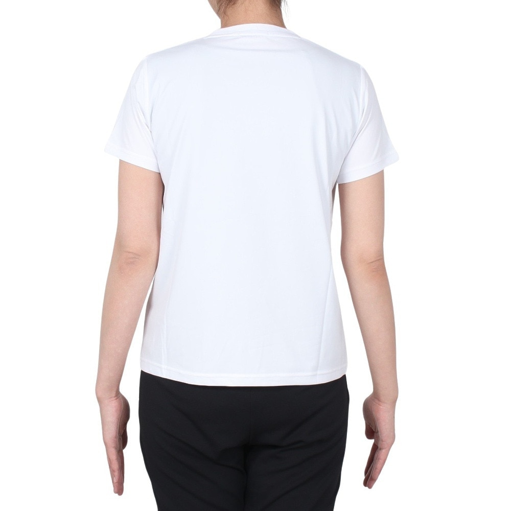 ルコックスポルティフ（lecoqsportif）（レディース）サンスクリーン 半袖Tシャツ QMWXJA05 WH