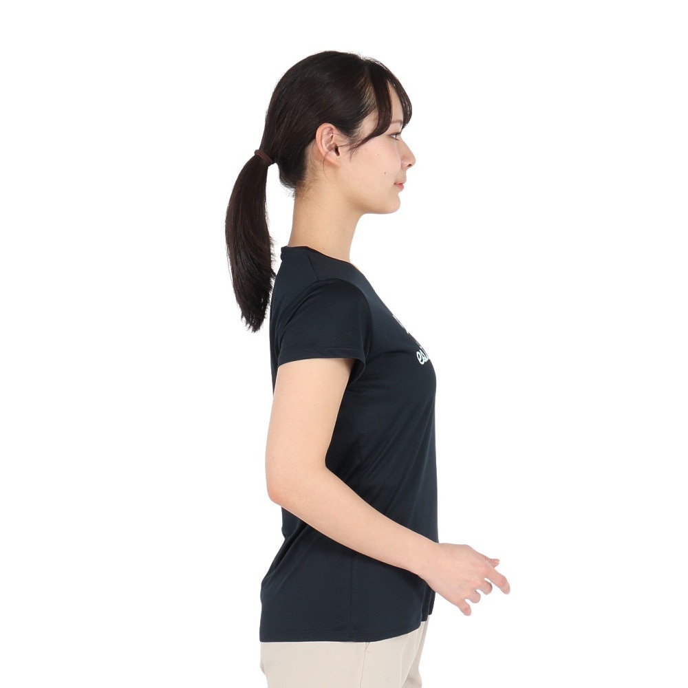 ジローム（GIRAUDM）（レディース）ドライプラスUV ボーダー Tシャツ CT5S0016-TR864-GRSD NVY