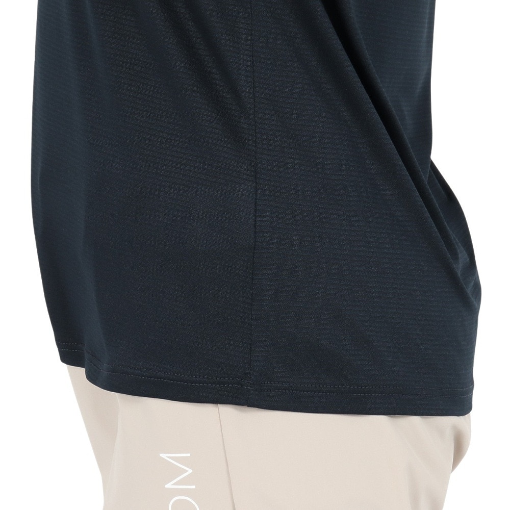 ジローム（GIRAUDM）（レディース）ドライプラスUV ボーダー Tシャツ CT5S0016-TR864-GRSD NVY