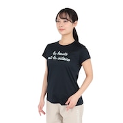 (レディース)ドライプラスUV ボーダー Tシャツ CT5S0016-TR864-GRSD NVY