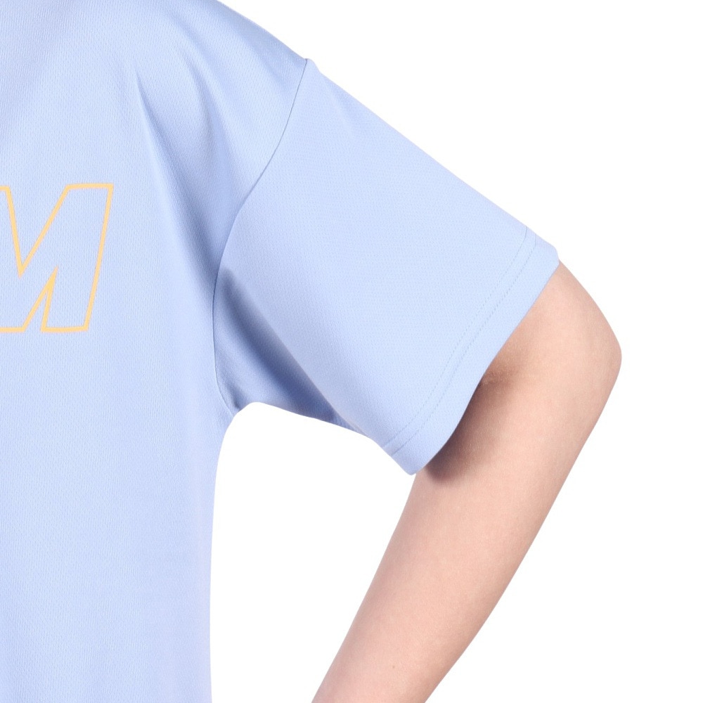 ジローム（GIRAUDM）（レディース）ドライプラス プリント 半袖Tシャツ CT5S0025-TR864-GRCD LIL