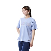 (レディース)ドライプラス プリント 半袖Tシャツ CT5S0025-TR864-GRCD LIL