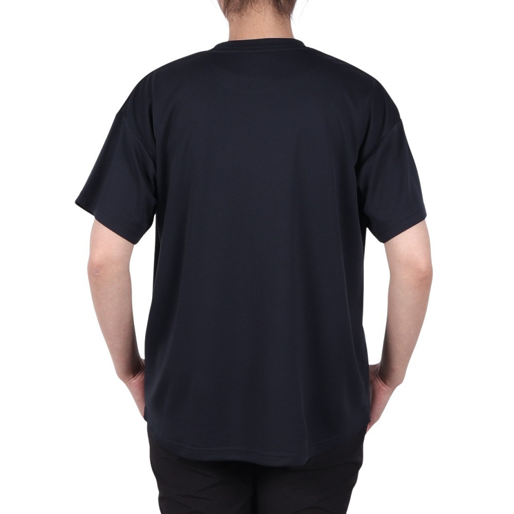 ジローム（GIRAUDM）（レディース）ドライプラス プリント Tシャツ MST09 CT5S0025-TR864-GRCD NVY