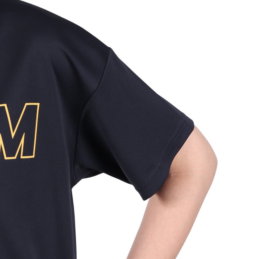 ジローム（GIRAUDM）（レディース）ドライプラス プリント Tシャツ MST09 CT5S0025-TR864-GRCD NVY