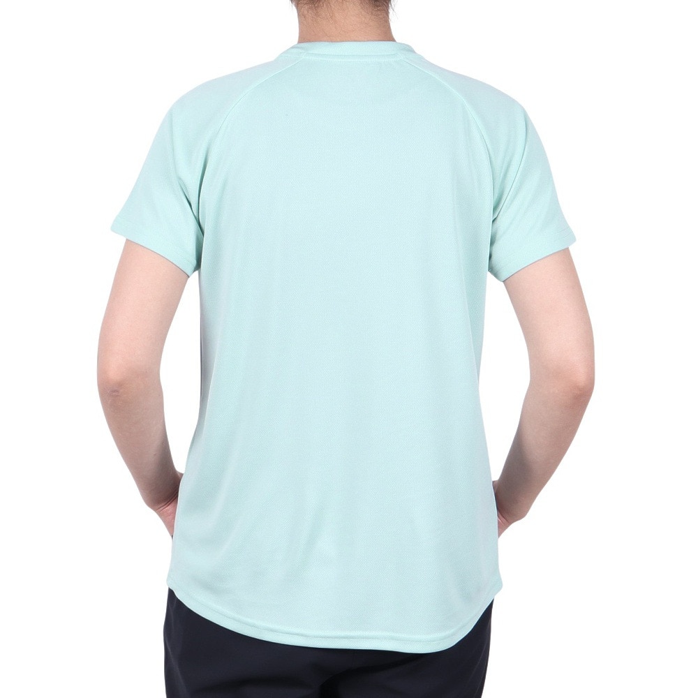 ジローム（GIRAUDM）（レディース）ドライプラス プリント 半袖Tシャツ CT5S0027-TR864-GRCD LBLU