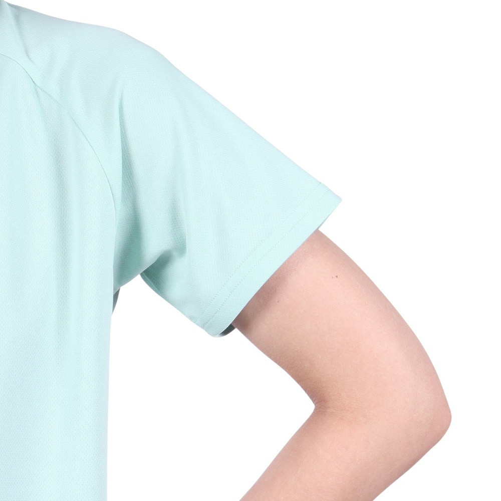 ジローム（GIRAUDM）（レディース）ドライプラス プリント 半袖Tシャツ CT5S0027-TR864-GRCD LBLU
