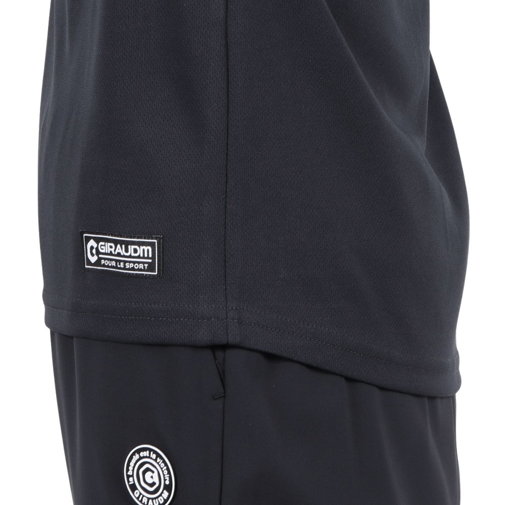 ジローム（GIRAUDM）（レディース）ドライプラス プリント 半袖Tシャツ CT5S0027-TR864-GRCD NVY
