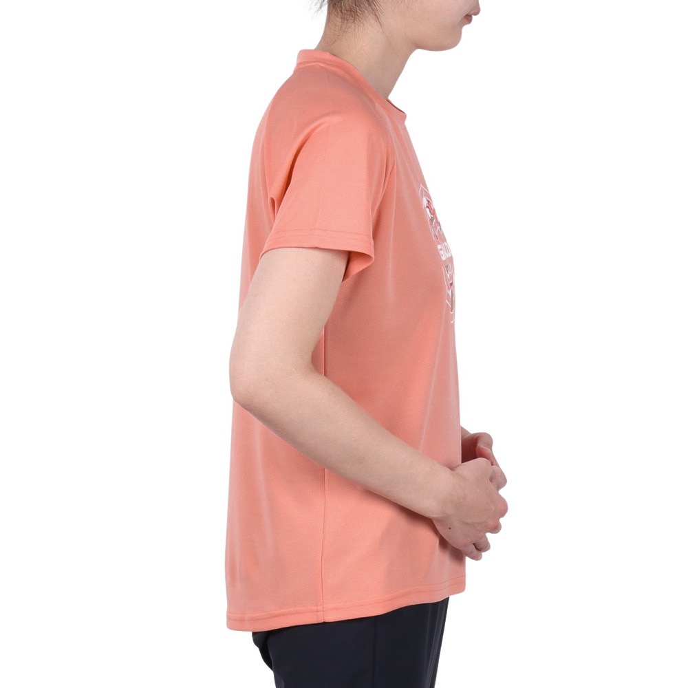 ジローム（GIRAUDM）（レディース）ドライプラス プリント 半袖Tシャツ CT5S0027-TR864-GRCD SNP