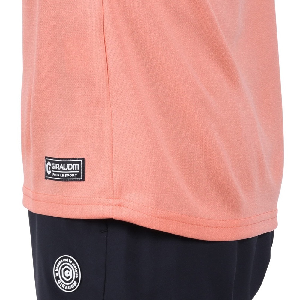 ジローム（GIRAUDM）（レディース）ドライプラス プリント 半袖Tシャツ CT5S0027-TR864-GRCD SNP