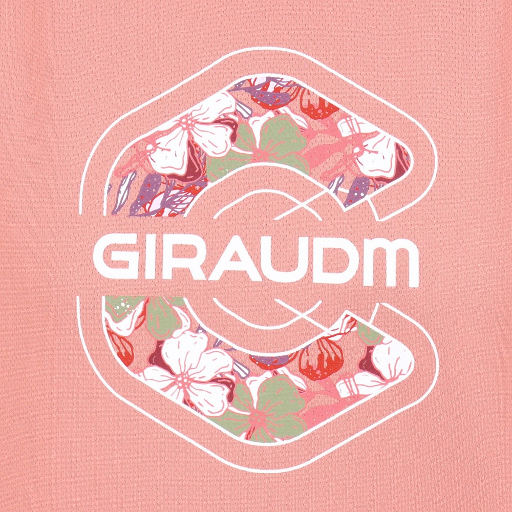 ジローム（GIRAUDM）（レディース）ドライプラス プリント 半袖Tシャツ CT5S0027-TR864-GRCD SNP