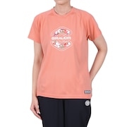 (レディース)ドライプラス プリント 半袖Tシャツ CT5S0027-TR864-GRCD SNP