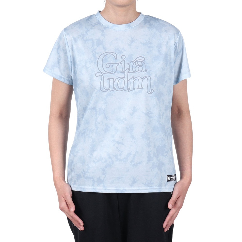 ジローム（GIRAUDM）（レディース）ドライプラス プリント 半袖Tシャツ CT5S0029-TR864-GRCD LIL
