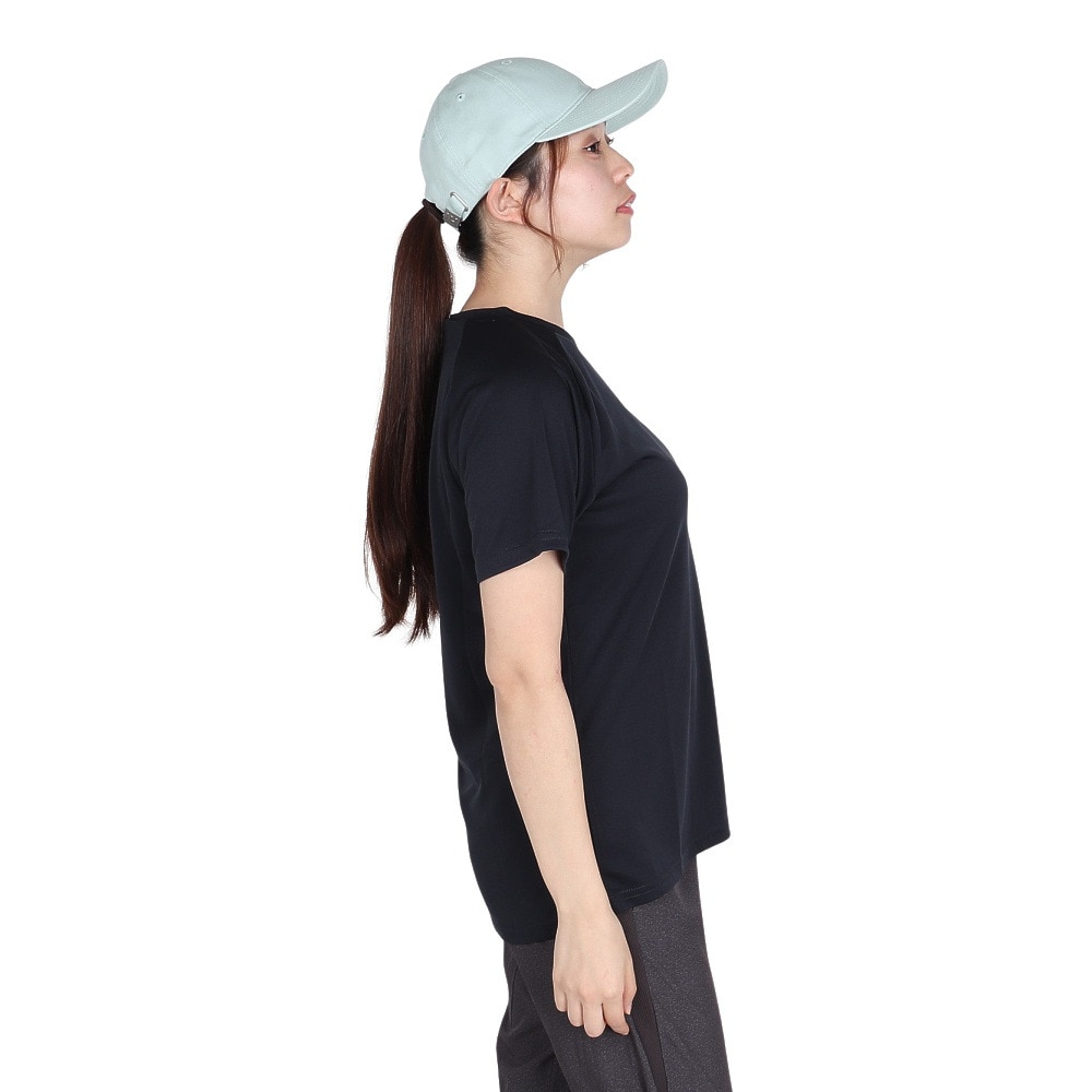 ジローム（GIRAUDM）（レディース）ドライプラス プリント メッシュ 半袖Tシャツ CT5S0031-TR864-GRCD NVY