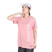 (レディース)ドライプラス プリント メッシュ 半袖Tシャツ CT5S0031-TR864-GRCD ROS