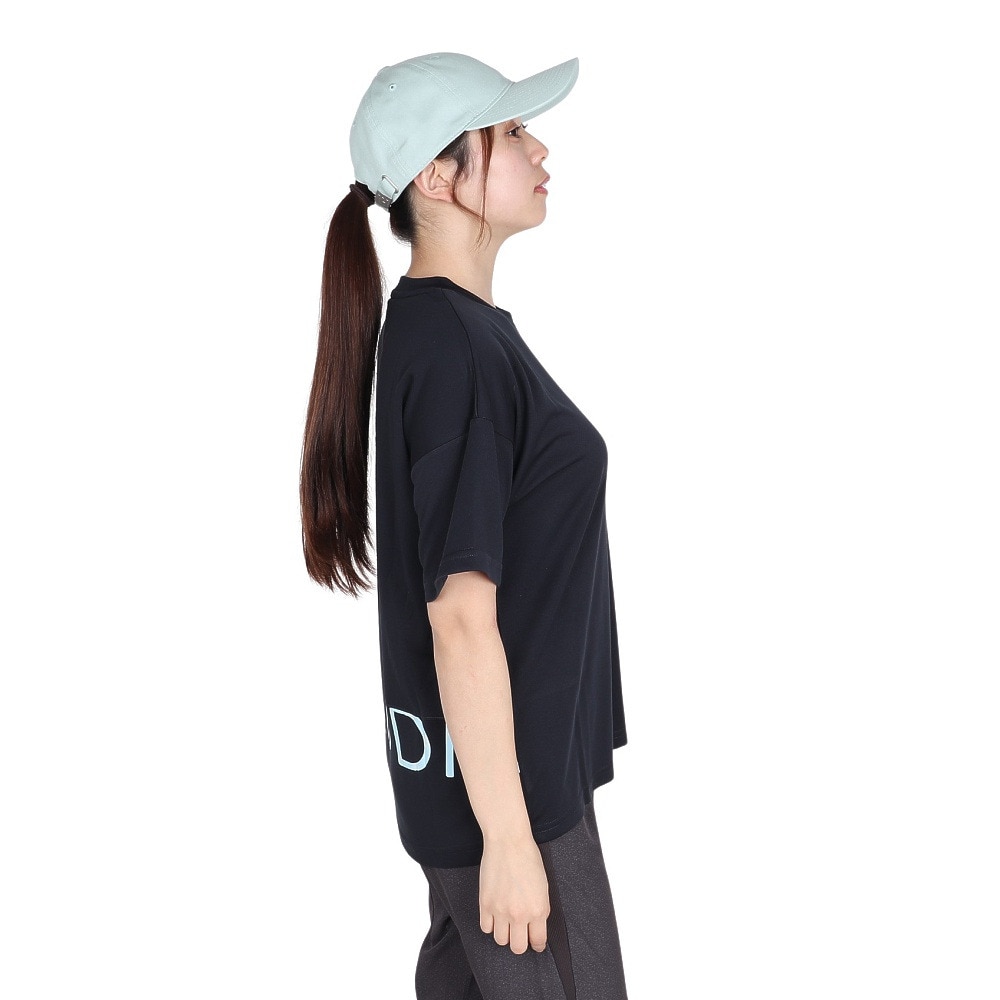 ジローム（GIRAUDM）（レディース）ドライプラス プリント メッシュ 半袖Tシャツ CT5S0033-TR864-GRCD NVY