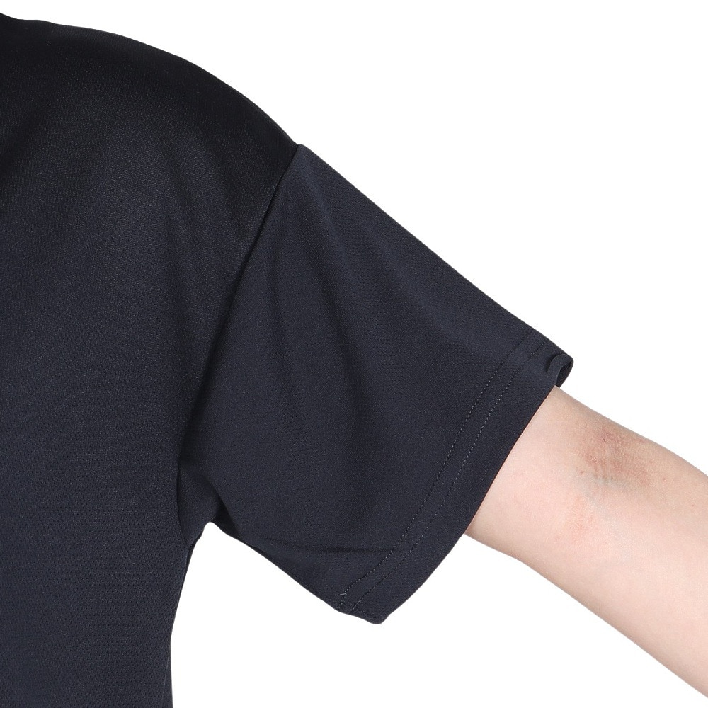 ジローム（GIRAUDM）（レディース）ドライプラス プリント メッシュ 半袖Tシャツ CT5S0033-TR864-GRCD NVY