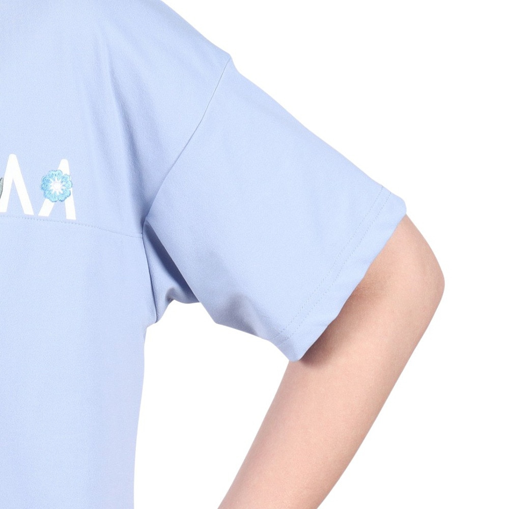 ジローム（GIRAUDM）（レディース）ドライプラス ジャージー プリント 半袖Tシャツ CT5S0035-TR864-GRCD LIL