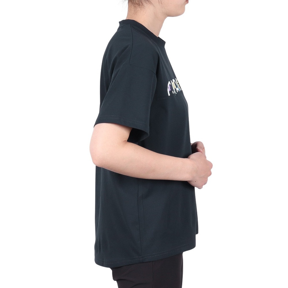 ジローム（GIRAUDM）（レディース）ドライプラス ジャージー プリント 半袖Tシャツ CT5S0035-TR864-GRCD NVY