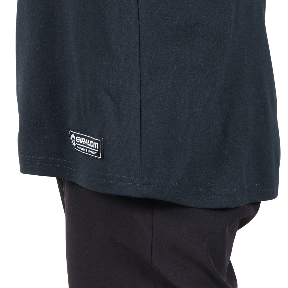 ジローム（GIRAUDM）（レディース）ドライプラス ジャージー プリント 半袖Tシャツ CT5S0035-TR864-GRCD NVY
