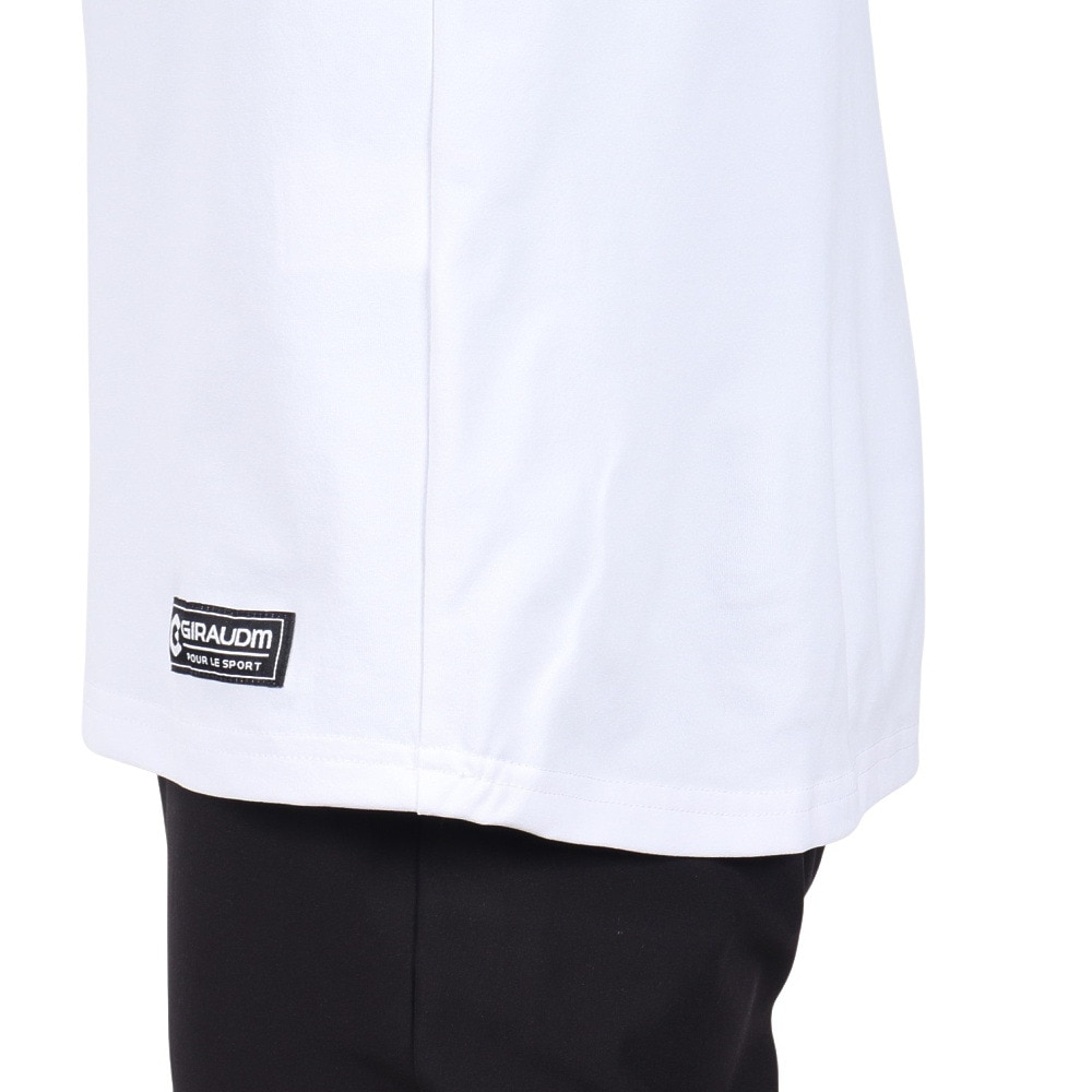 ジローム（GIRAUDM）（レディース）ドライプラス ジャージー プリント 半袖Tシャツ CT5S0035-TR864-GRCD WHT