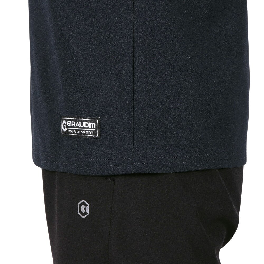 ジローム（GIRAUDM）（レディース）ドライプラス ジャージー プリント 半袖Tシャツ CT5S0036-TR864-GRCD NVY