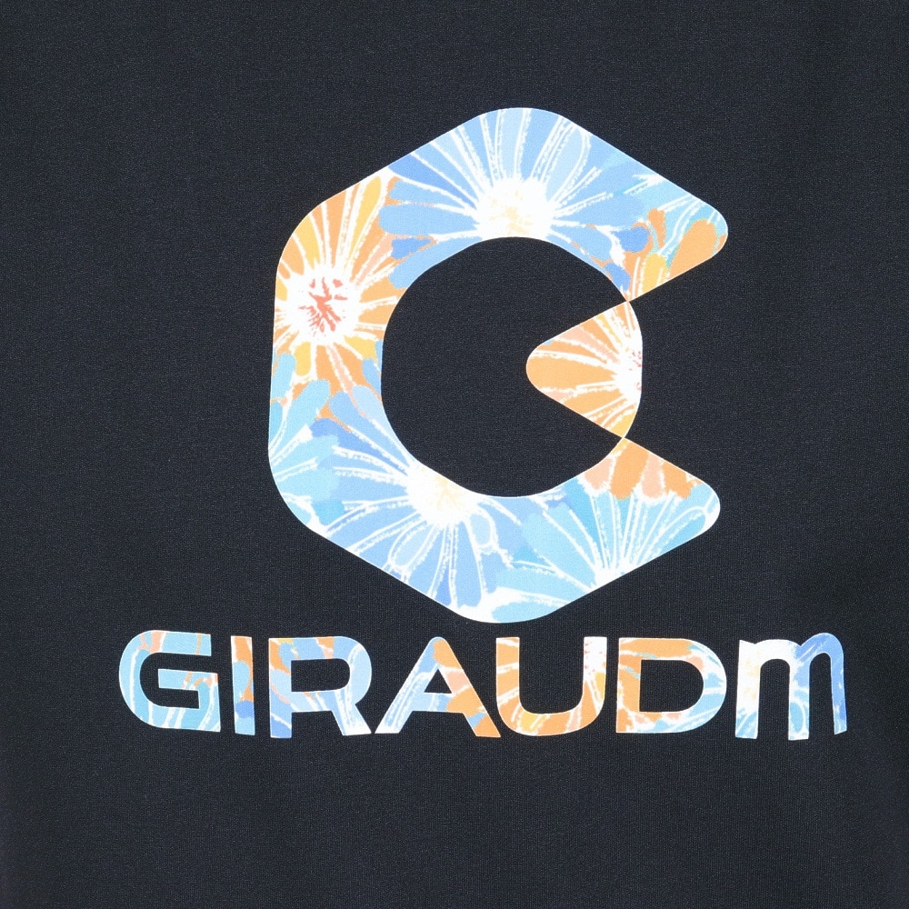 ジローム（GIRAUDM）（レディース）ドライプラス ジャージー プリント 半袖Tシャツ CT5S0036-TR864-GRCD NVY