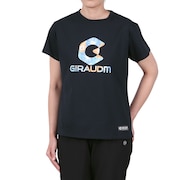(レディース)ドライプラス ジャージー プリント 半袖Tシャツ CT5S0036-TR864-GRCD NVY