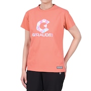 (レディース)ドライプラス ジャージー プリント 半袖Tシャツ CT5S0036-TR864-GRCD SNP