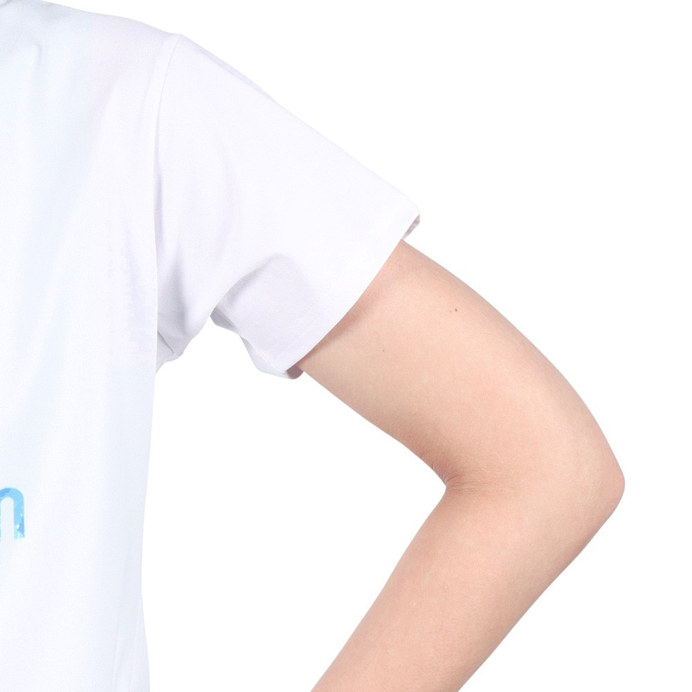 ジローム（GIRAUDM）（レディース）ドライプラス ジャージー プリント 半袖Tシャツ CT5S0036-TR864-GRCD WHT