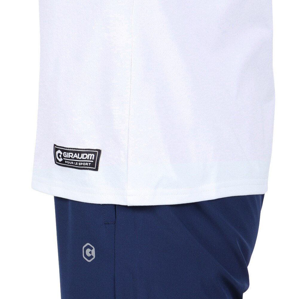 ジローム（GIRAUDM）（レディース）ドライプラス ジャージー プリント 半袖Tシャツ CT5S0036-TR864-GRCD WHT