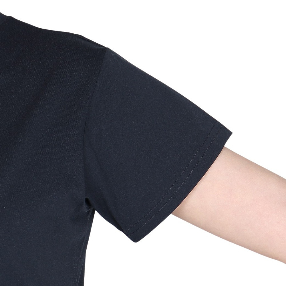 ジローム（GIRAUDM）（レディース）ドライプラス ジャージー プリント 半袖Tシャツ CT5S0037-TR864-GRCD NVY