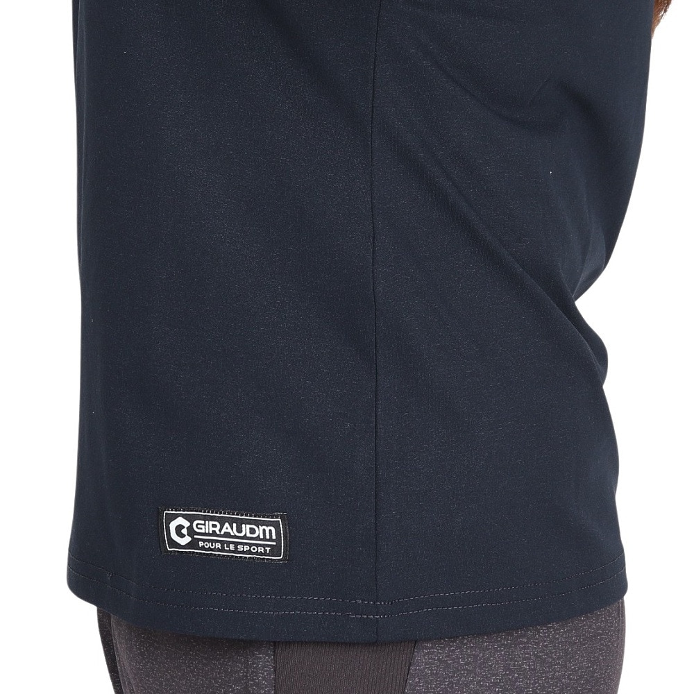 ジローム（GIRAUDM）（レディース）ドライプラス ジャージー プリント 半袖Tシャツ CT5S0037-TR864-GRCD NVY