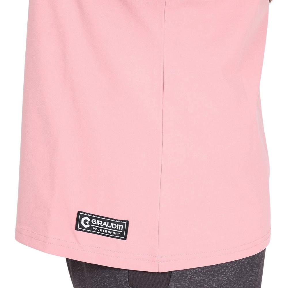 ジローム（GIRAUDM）（レディース）ドライプラス ジャージー プリント 半袖Tシャツ CT5S0037-TR864-GRCD ROS