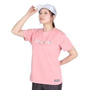 (レディース)ドライプラス ジャージー プリント 半袖Tシャツ CT5S0037-TR864-GRCD ROS