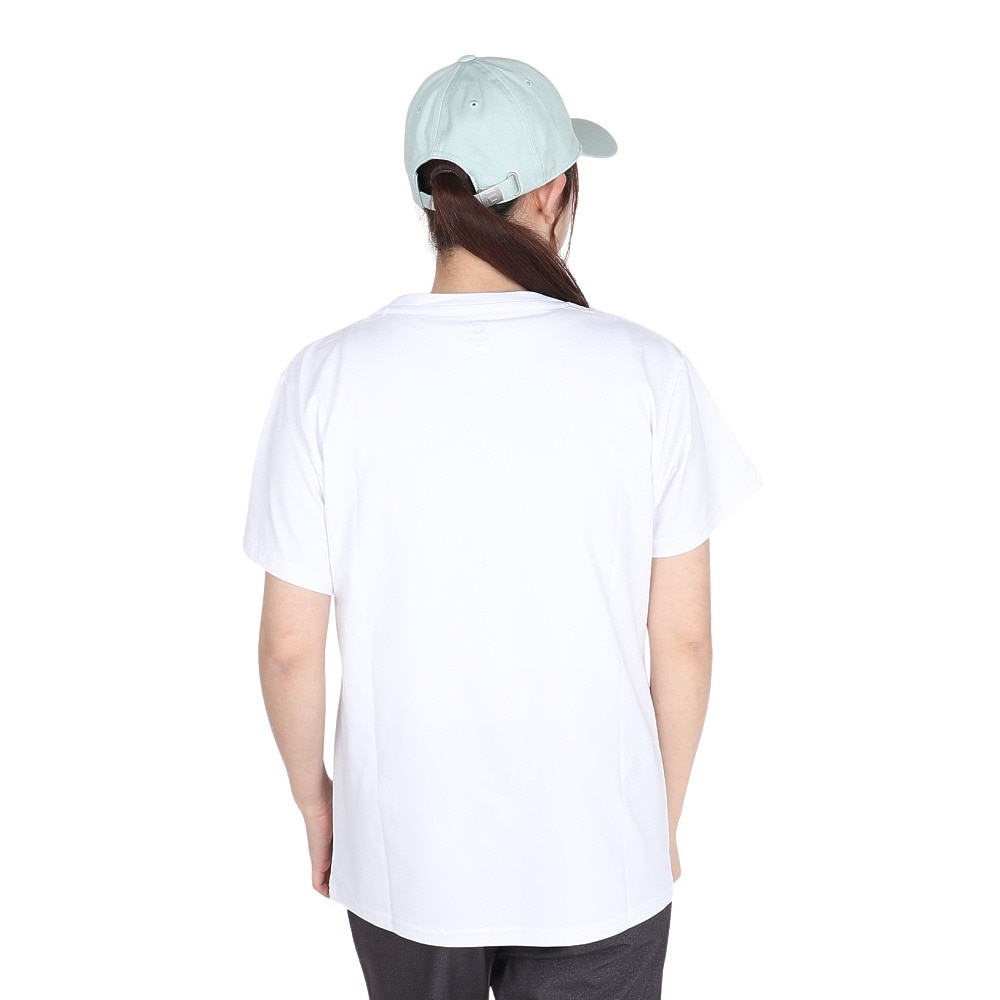 ジローム（GIRAUDM）（レディース）ドライプラス ジャージー プリント 半袖Tシャツ CT5S0037-TR864-GRCD WHT