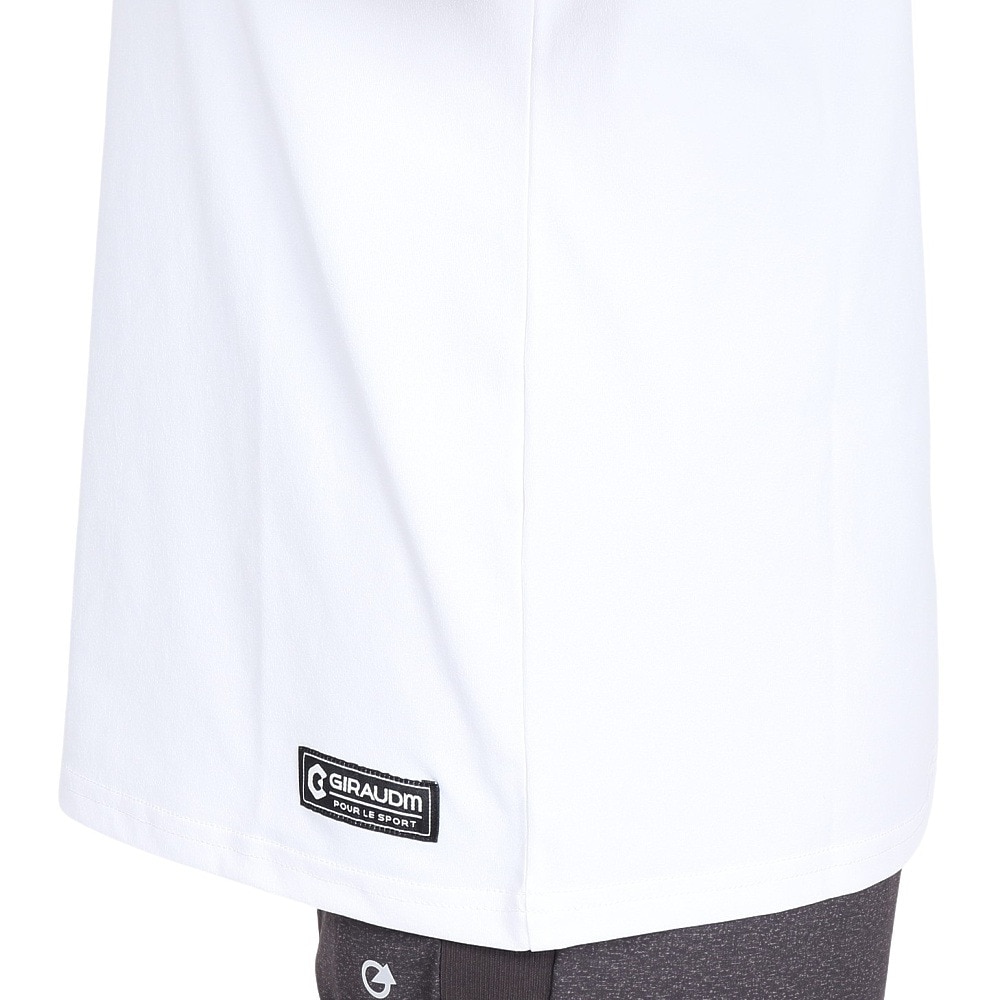 ジローム（GIRAUDM）（レディース）ドライプラス ジャージー プリント 半袖Tシャツ CT5S0037-TR864-GRCD WHT