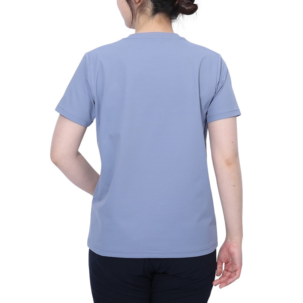 ルコックスポルティフ（lecoqsportif）（レディース）ヘランカサンスクリーン 半袖Tシャツ LT5SHT01L BL00