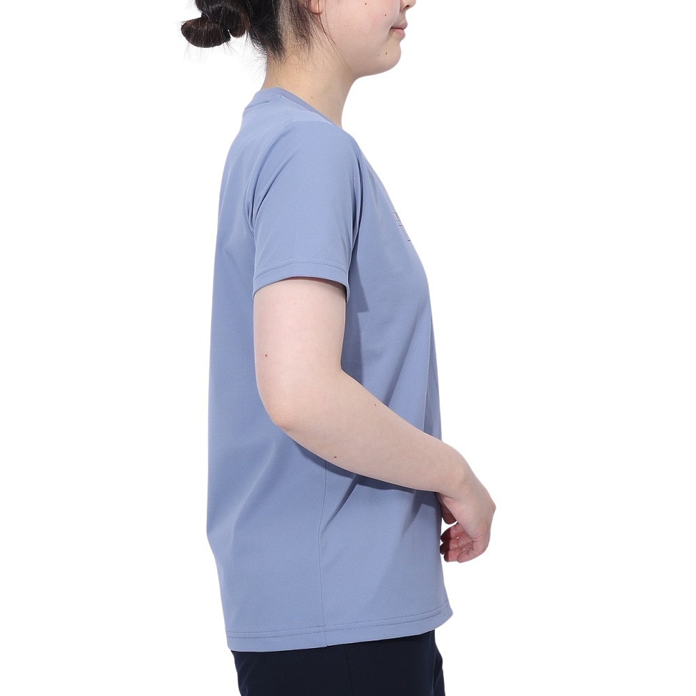 ルコックスポルティフ（lecoqsportif）（レディース）ヘランカサンスクリーン 半袖Tシャツ LT5SHT01L BL00